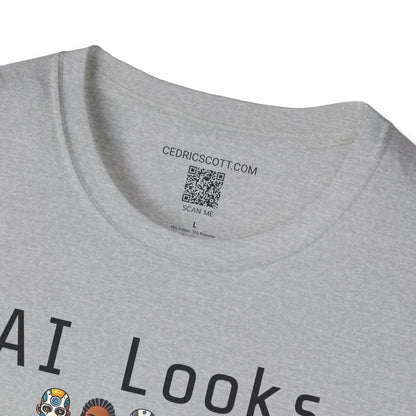 "AI Looks Like Us" Tee