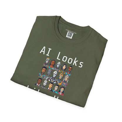 "AI Looks Like Us" Tee