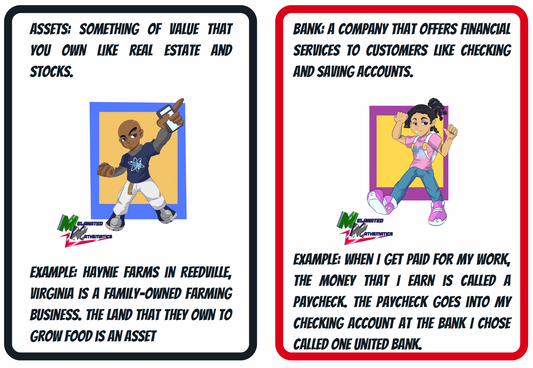 Financial Literacy Flash Cards (Digital)