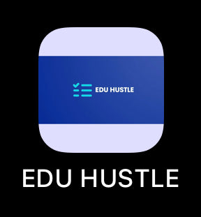 EDU HUSTLE Black Label Tee - EDU HUSTLE