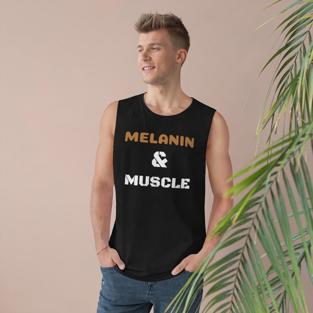 Melanin & Muscle Tank - EDU HUSTLE