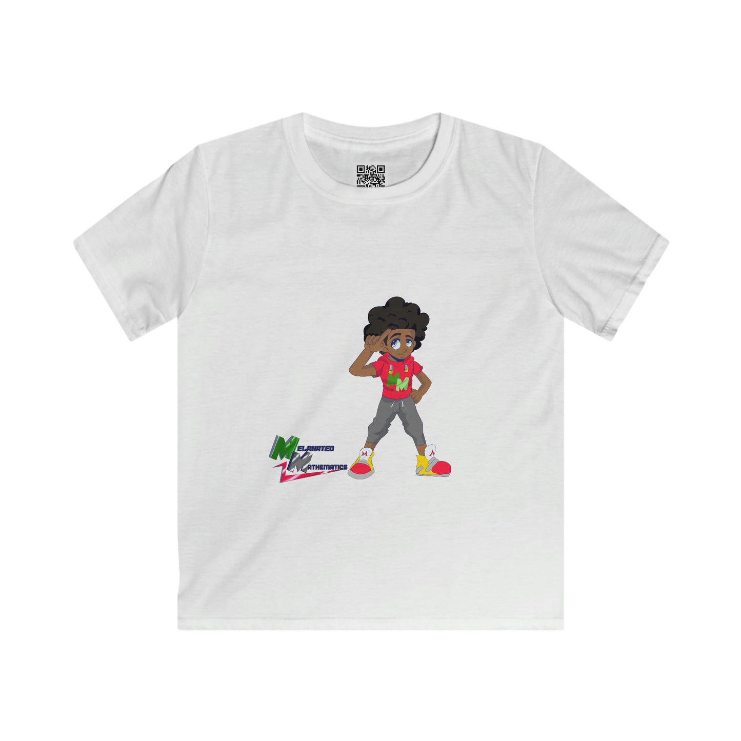 Melanated Mathematics "Thinking" Kids Tee + Grades 3-4 Workbook Download - EDU HUSTLE