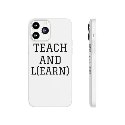 TEACH AND L(EARN) Phone Case - EDU HUSTLE