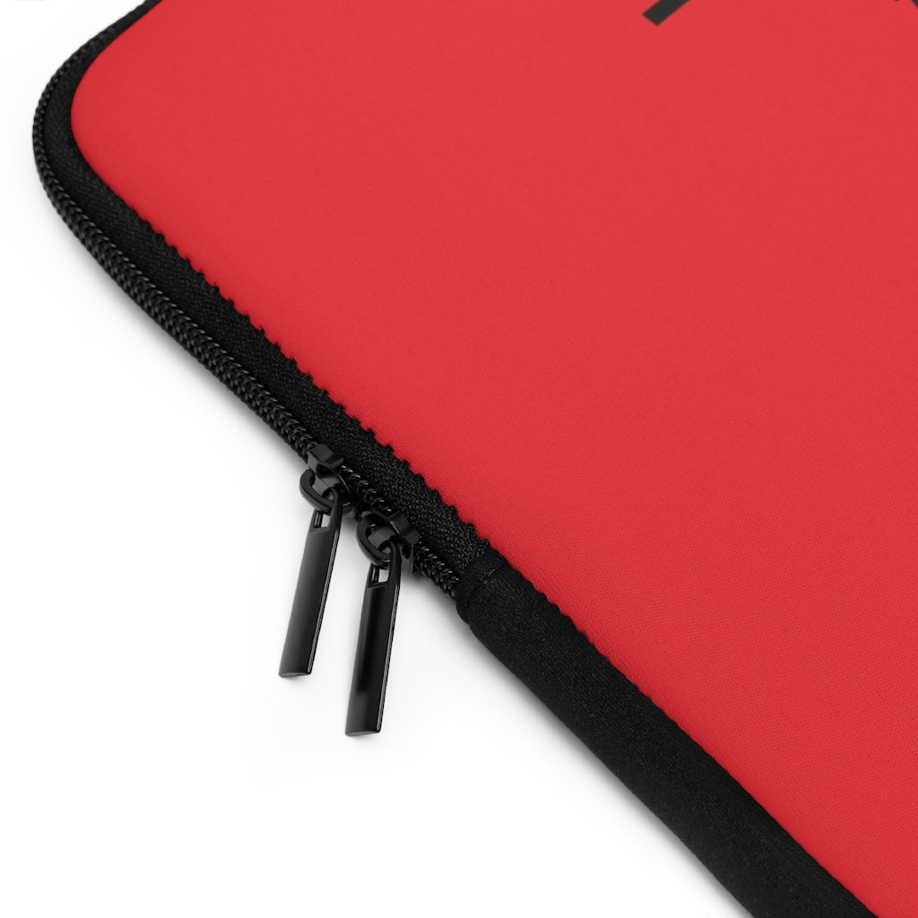 TEACH AND L(EARN) Laptop Sleeve (Red) - EDU HUSTLE