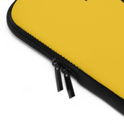 TEACH AND L(EARN) Laptop Sleeve (Yellow) - EDU HUSTLE