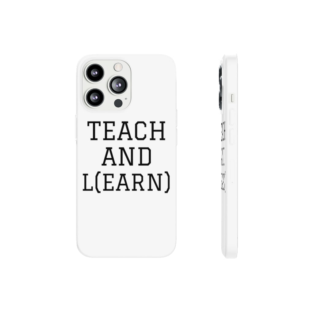 TEACH AND L(EARN) Phone Case - EDU HUSTLE