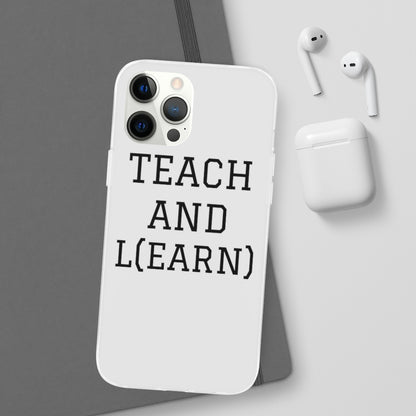 TEACH AND L(EARN) Phone Case - EDU HUSTLE