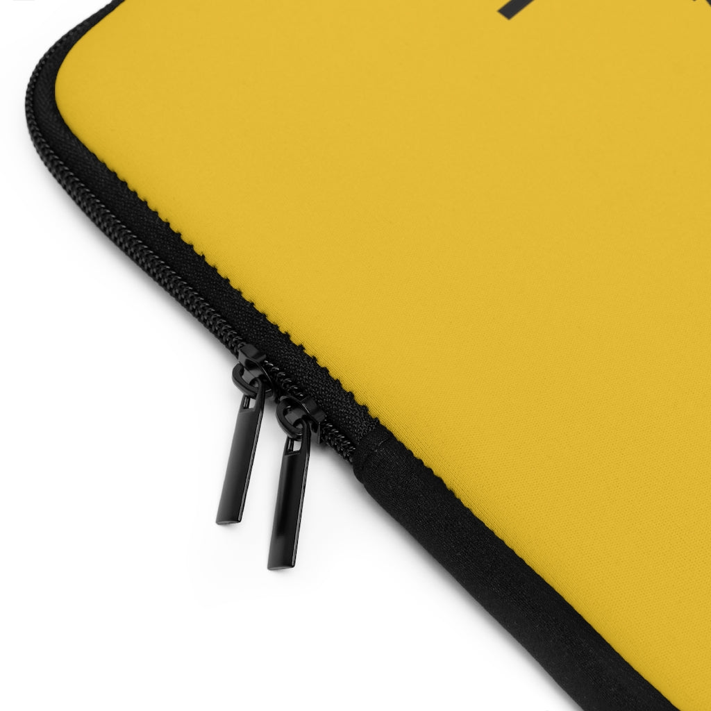 TEACH AND L(EARN) Laptop Sleeve (Yellow) - EDU HUSTLE