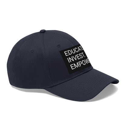 EDUCATE.INVEST.EMPOWER. Cap - EDU HUSTLE