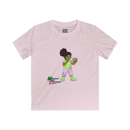 Melanated Mathematics "Studious" Kids Tee + Grades K-1 Workbook Download - EDU HUSTLE