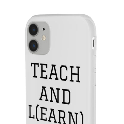 TEACH AND L(EARN) Phone Case - EDU HUSTLE