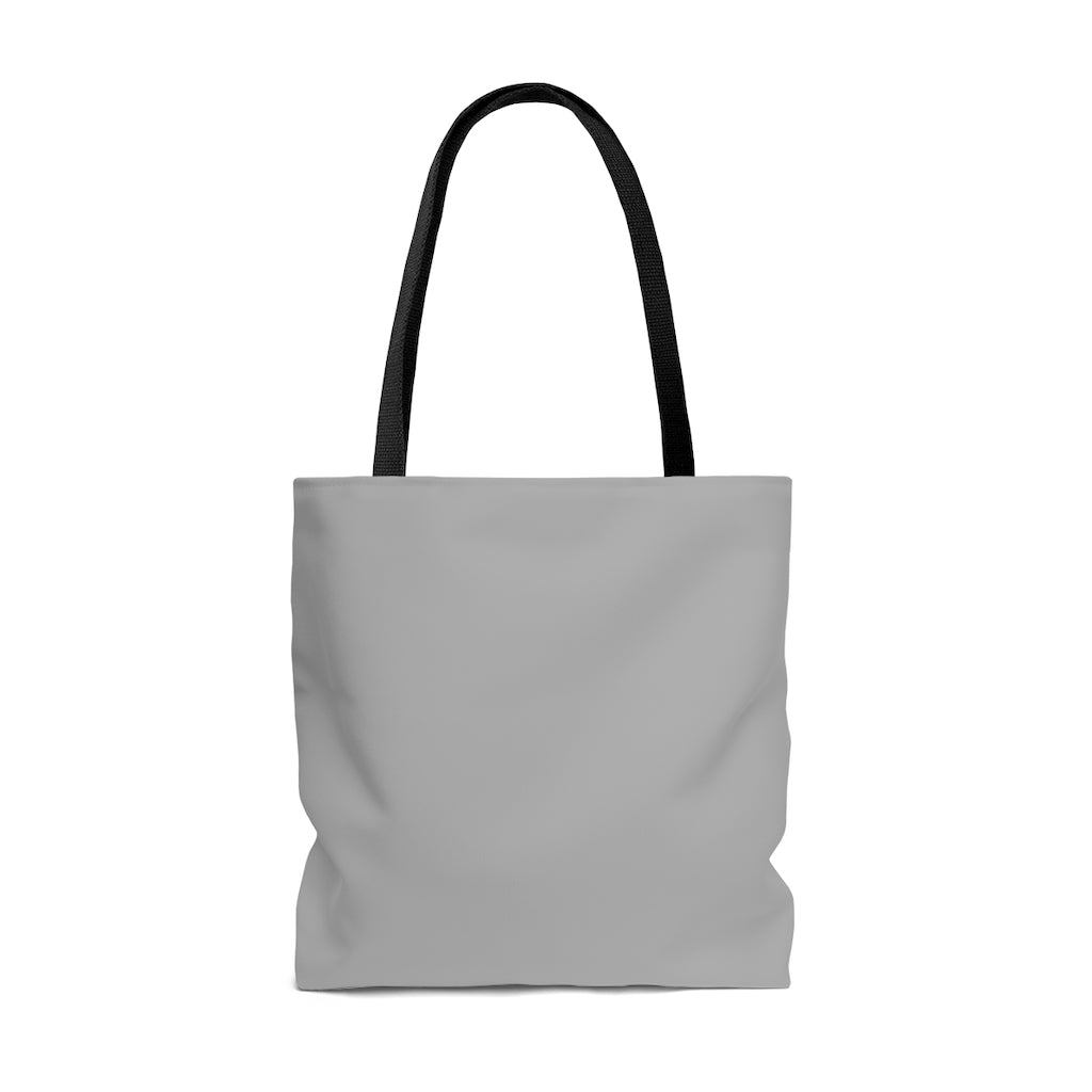 TEACH AND L(EARN) Tote Bag (Grey/Black) - EDU HUSTLE