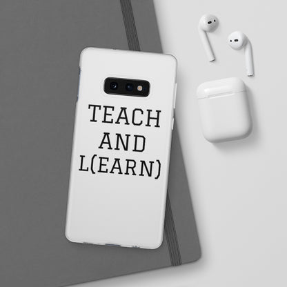 TEACH AND L(EARN) Phone Case - EDU HUSTLE