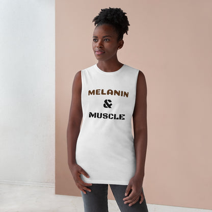 Melanin & Muscle Tank - EDU HUSTLE