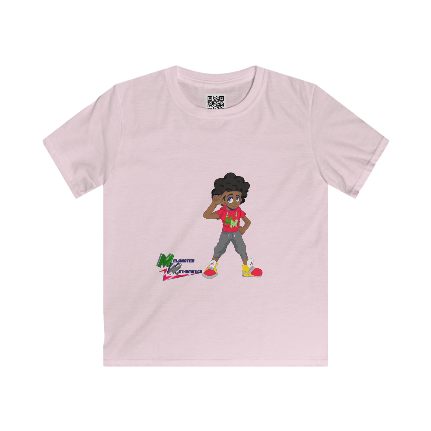 Melanated Mathematics "Thinking" Kids Tee + Grades 3-4 Workbook Download - EDU HUSTLE