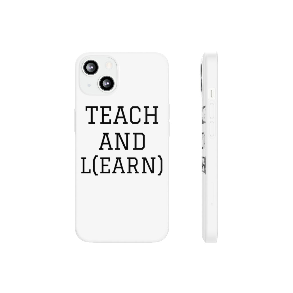 TEACH AND L(EARN) Phone Case - EDU HUSTLE