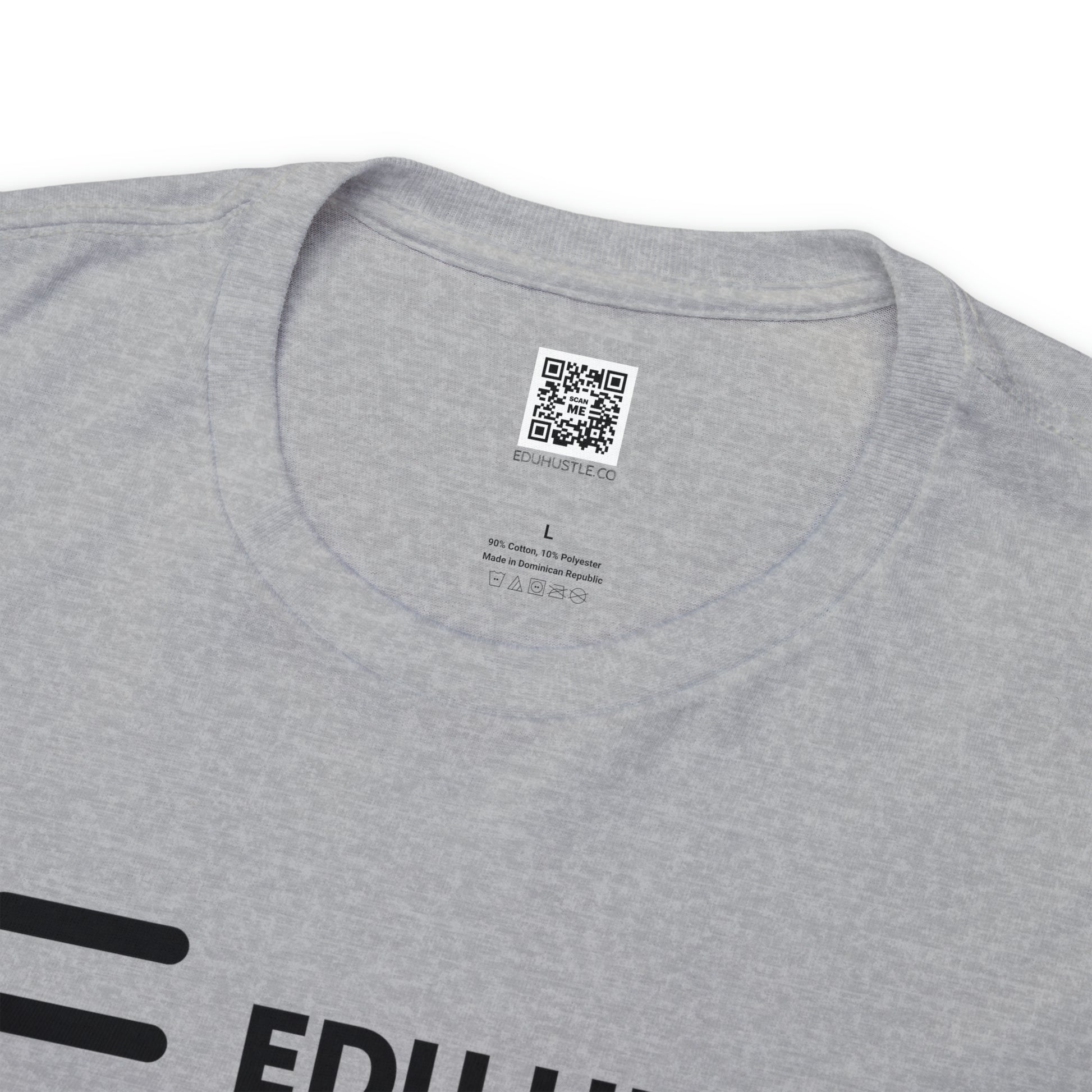 EDU HUSTLE Black Label Tee - EDU HUSTLE