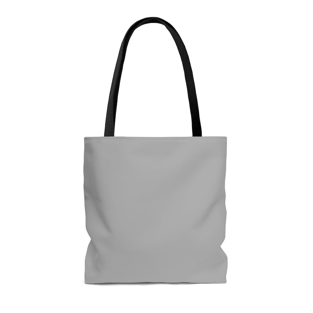 TEACH AND L(EARN) Tote Bag (Grey/Black) - EDU HUSTLE