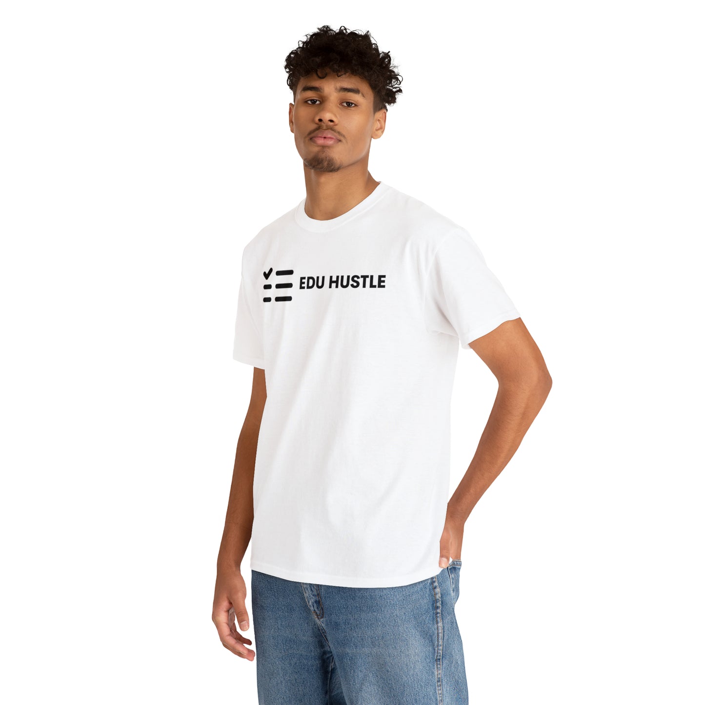 EDU HUSTLE Black Label Tee - EDU HUSTLE