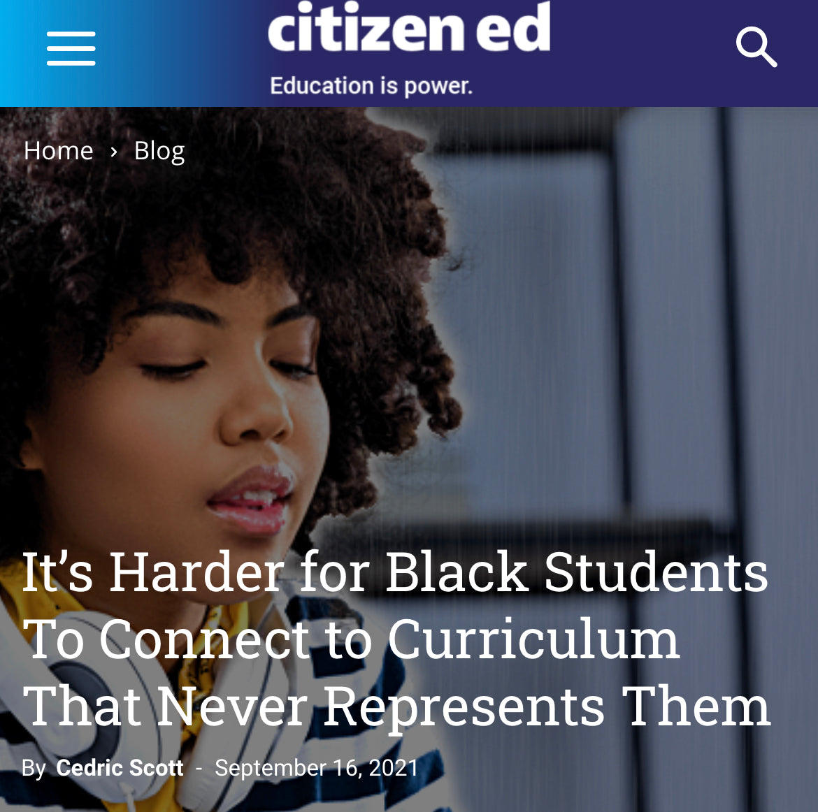 Citizen Ed. Article - EDU HUSTLE